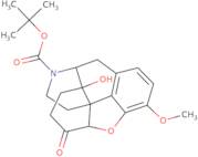 (5α)-4,5-Epoxy-14-hydroxy-3-methoxy-6-oxomorphinan-17-carboxylic acid 1,1-dimethylethyl ester