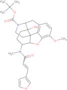(5α,6β)- 4,5-Epoxy-6-[[(2E)-3-(3-furanyl)-1-oxo-2-propenyl]methylamino]-14-hydroxy-3-methoxy-morph…