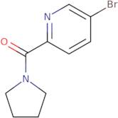 5-Bromo-2-(pyrrolidin-1-ylcarbonyl)pyridine