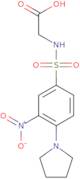 2-[3-Nitro-4-(pyrrolidin-1-yl)benzenesulfonamido]acetic acid