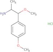 1-Methoxy-1-(4-methoxyphenyl)propan-2-amine hydrochloride