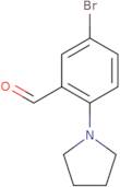 5-Bromo-2-pyrrolidinobenzaldehyde