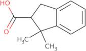 1,1-Dimethyl-2,3-dihydro-1H-indene-2-carboxylic acid