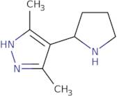 3,5-Dimethyl-4-(pyrrolidin-2-yl)-1H-pyrazole