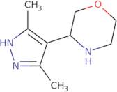 3-(3,5-Dimethyl-1H-pyrazol-4-yl)morpholine