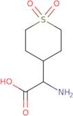 2-Amino-2-(1,1-dioxido-4-tetrahydrothiopyranyl)acetic acid