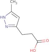 3-(3-Methyl-1H-pyrazol-5-yl)propanoic acid
