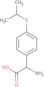 2-Amino-2-[4-(propan-2-ylsulfanyl)phenyl]acetic acid