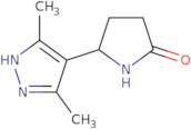 5-(3,5-Dimethyl-1H-pyrazol-4-yl)pyrrolidin-2-one