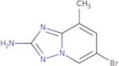 6-Bromo-8-methyl-[1,2,4]triazolo[1,5-a]pyridin-2-amine