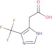 2-(5-(Trifluoromethyl)-1H-imidazol-4-yl)acetic acid