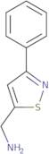 (3-Phenyl-1,2-thiazol-5-yl)methanamine