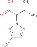 2-(4-Amino-2H-1,2,3-triazol-2-yl)-3-methylbutanoic acid