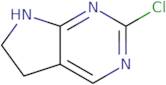 2-Chloro-6,7-dihydro-5H-pyrrolo[2,3-d]pyrimidine