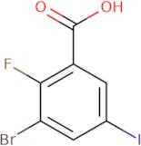 3-Bromo-2-fluoro-5-iodobenzoic acid