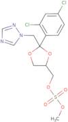 (Cis-2-((1H-1,2,4-triazol-1-yl)methyl)-2-(2,4-dichlorophenyl)-1,3-dioxolan-4-yl)methyl methyl sulfate
