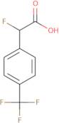 2-Fluoro-2-[4-(trifluoromethyl)phenyl]acetic acid