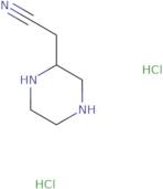 2-(Piperazin-2-yl)acetonitrile dihydrochloride