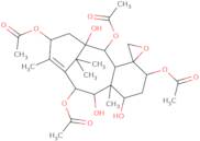 [(1'S,2R,3'R,8'S)-2',10',13'-Triacetyloxy-1',7',9'-trihydroxy-8',12',15',15'-tetramethylspiro[oxir…