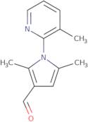 2,5-Dimethyl-1-(3-methyl-pyridin-2-yl)-1H-pyrrole-3-carbaldehyde