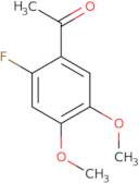 1-(2-Fluoro-4,5-dimethoxyphenyl)ethan-1-one