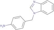 4-(1H-1,3-Benzodiazol-1-ylmethyl)aniline