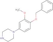 1-(4-Benzyloxy-3-methoxy-phenyl)-piperazine