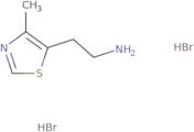 [2-(4-Methyl-1,3-thiazol-5-yl)ethyl]amine dihydrobromide