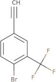 4-Bromo-3-(trifluoromethyl)phenylacetylene