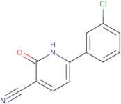 6-(3-Chlorophenyl)-2-oxo-1,2-dihydropyridine-3-carbonitrile