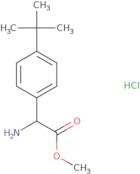 Methyl2-amino-2-(4-tert-butylphenyl)acetate hydrochloride