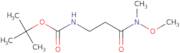 tert-Butyl (3-(methoxy(methyl)amino)-3-oxopropyl)carbamate