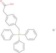 {[4-(Carboxymethyl)phenyl]methyl}triphenylphosphanium bromide