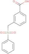 3-[(Benzenesulfonyl)methyl]benzoic acid