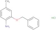 2-(Benzyloxy)-4-methylaniline hydrochloride