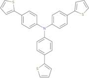 Tris[4-(2-thienyl)phenyl]amine