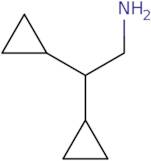 2,2-Dicyclopropylethan-1-amine