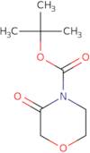 1,1-dimethylethyl 3-oxo-4-morpholinecarboxylate