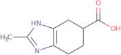 2-Methyl-4,5,6,7-tetrahydro-1H-1,3-benzodiazole-5-carboxylic acid