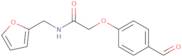 2-(4-Formylphenoxy)-N-(furan-2-ylmethyl)acetamide