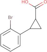 2-(2-Bromophenyl)cyclopropane-1-carboxylic acid