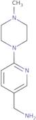 [6-(4-Methylpiperazin-1-yl)pyridin-3-yl]methanamine