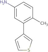 4-Methyl-3-(thiophen-3-yl)aniline