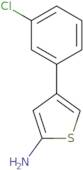 2-Amino-4-(3-chlorophenyl)thiophene