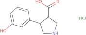 (±)-Trans-4-(3-hydroxyphenyl)pyrrolidine-3-carboxylic acid hydrochloride