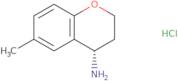 (S)-6-Methylchroman-4-amine HCl ee