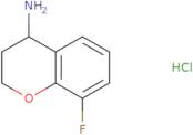 (4S)-8-Fluoro-3,4-dihydro-2H-1-benzopyran-4-amine hydrochloride