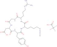 Cyclo(-Arg-Gly-Asp-D-Tyr-Ε-azido-nle) trifluoroacetate salt