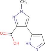 1-Methyl-4-(1H-pyrazol-3-yl)-1H-pyrazole-3-carboxylic acid