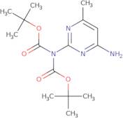 Di-tert-butyl (4-amino-6-methylpyrimidin-2-yl)carbamate